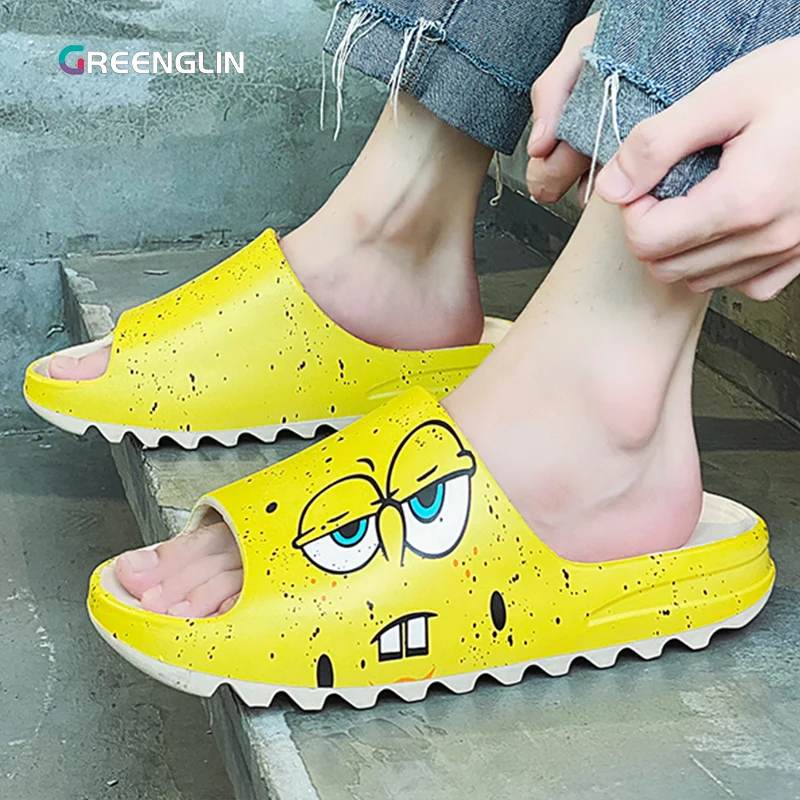 Luxury Slippers for Men Sandals Summer Fashion Cartoon Casual Home Slipper Shoes EVA Non-slip Beach Shoes Slides Shower Slippers 
Luxury Slippers for Men Sandals Summer Fashion Cartoon Casual Home Slipper Shoes EVA Non-slip Beach Shoes Slides Shower Slippers