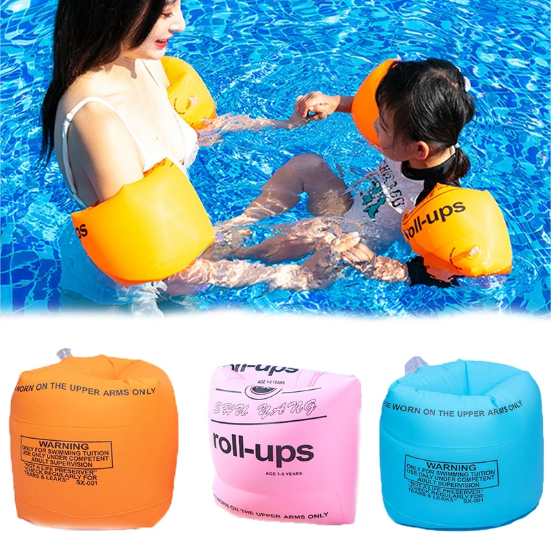 2 Pcs Swimming Arm Ring Kids Adult Thicken PVC Inflatable Swim Floats Arm Bands Floater Sleeves Tube for Toddlers Children Pool
2 Pcs Swimming Arm Ring Kids Adult Thicken PVC Inflatable Swim Floats Arm Bands Floater Sleeves Tube for Toddlers Children Pool