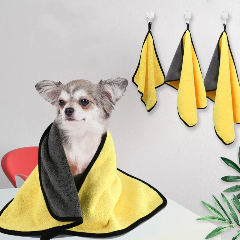 Dog Cat Bath Towels Soft Coral Fleece Absorbent Towel Convenient Pet Shop Cleaning Towel Quick-drying Bath Towel Pet Supplies
Dog Cat Bath Towels Soft Coral Fleece Absorbent Towel Convenient Pet Shop Cleaning Towel Quick-drying Bath Towel Pet Supplies