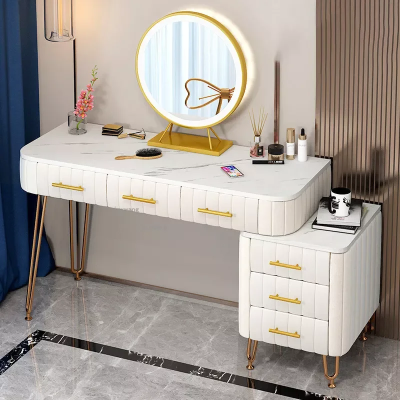 Modern Home Dressers Italian Bedroom Furniture Nordic light Luxury Dressing Table Princess Dressing Table Simple Storage Cabinet
Modern Home Dressers Italian Bedroom Furniture Nordic light Luxury Dressing Table Princess Dressing Table Simple Storage Cabinet