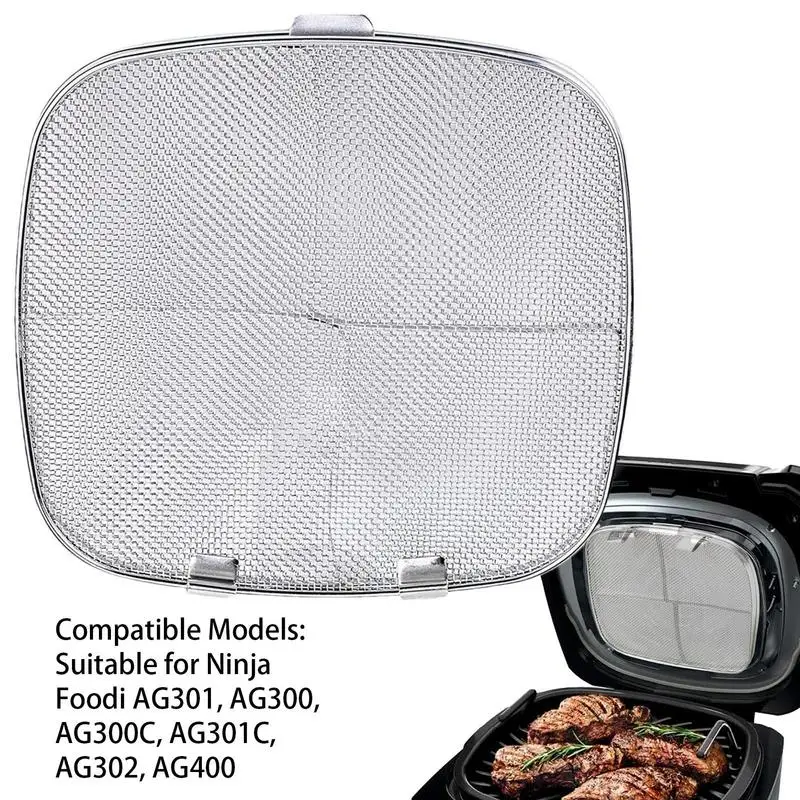 Stainless Steel Splash Guard forNinja FoodiAG300 AG300C AG301C AG302 AG400 Accessories ReusableNinja Foodi 5-in-1 Indoor Grill
Stainless Steel Splash Guard forNinja FoodiAG300 AG300C AG301C AG302 AG400 Accessories ReusableNinja Foodi 5-in-1 Indoor Grill