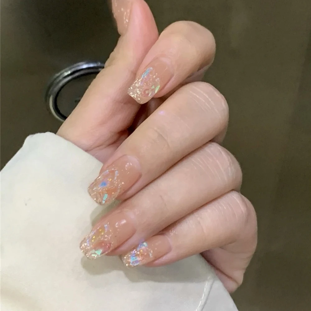 Uñas Postizas 24Pcs Glossy Sparkling False Nail Shiny Long Fake Nail For Women And Girl
Uñas Postizas 24Pcs Glossy Sparkling False Nail Shiny Long Fake Nail For Women And Girl