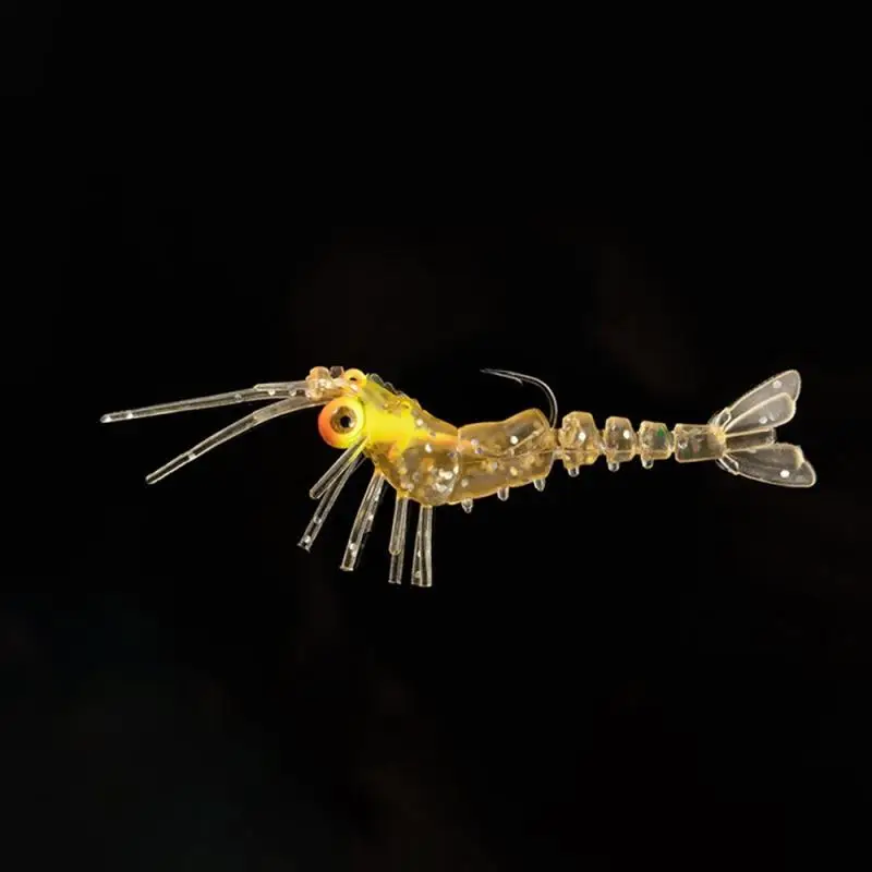 Luminous Glow Shrimp Lure Artificial Bait Soft Fishing Lures Saltwater Freshwater Bass Lure Grub Worms Lure
Luminous Glow Shrimp Lure Artificial Bait Soft Fishing Lures Saltwater Freshwater Bass Lure Grub Worms Lure