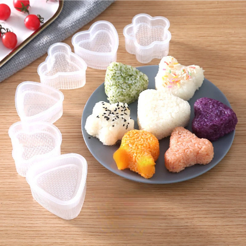 Onigiri Press Mold Bear Trilateral Rice Ball Maker Japanese Cooking Bento Sushi Nigiri Mould Tools Kitchen Gadgets Accessories
Onigiri Press Mold Bear Trilateral Rice Ball Maker Japanese Cooking Bento Sushi Nigiri Mould Tools Kitchen Gadgets Accessories