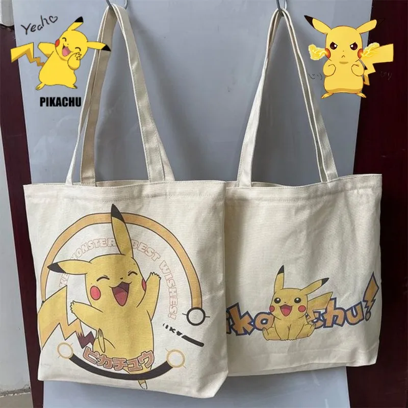 Pokemon Canvas Bag Large Capacity Versatile Shoulder Bag Kawaii Pikachu Student School Bag Travel Anime Storage Bag Child Gift
Pokemon Canvas Bag Large Capacity Versatile Shoulder Bag Kawaii Pikachu Student School Bag Travel Anime Storage Bag Child Gift