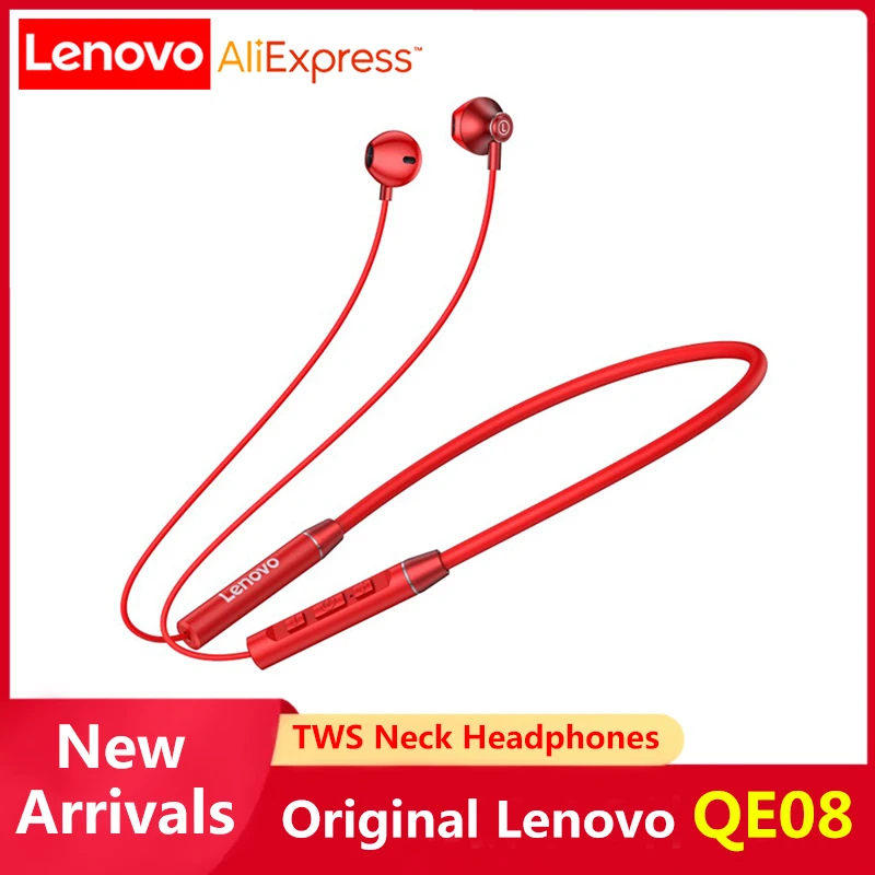 Оригинальные наушники Lenovo QE08 TWS Bluetooth, динамические наушники с шейным ободом, Спортивная стереогарнитура HIFI, водонепроницаемая шумоподавля...
Оригинальные наушники Lenovo QE08 TWS Bluetooth, динамические наушники с шейным ободом, Спортивная стереогарнитура HIFI, водонепроницаемая шумоподавля...