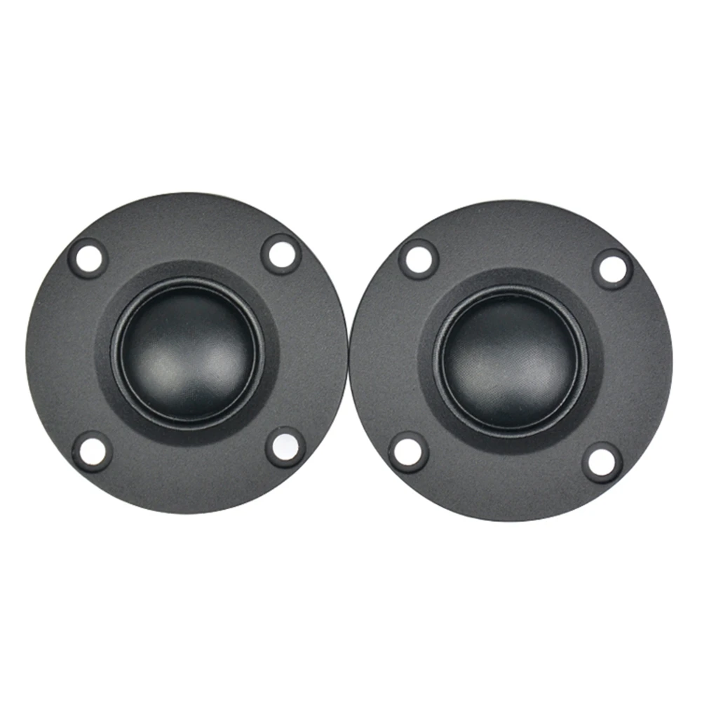 2Pcs Tweeter 1.5Inch 6Ohm 30W Dome Silk Film Tweeter Hifi Treble Speaker Audio Loudspeaker with Heatsink
2Pcs Tweeter 1.5Inch 6Ohm 30W Dome Silk Film Tweeter Hifi Treble Speaker Audio Loudspeaker with Heatsink