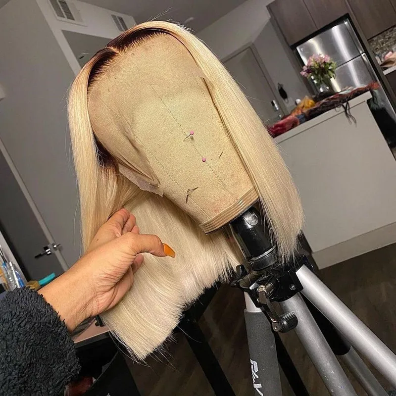 26Inch 180Density Cut Short Bob Silky Straight Wig Blonde Glueless Lace Front Wig For Black Women With Babyhair Daily Wear Wigs
26Inch 180Density Cut Short Bob Silky Straight Wig Blonde Glueless Lace Front Wig For Black Women With Babyhair Daily Wear Wigs