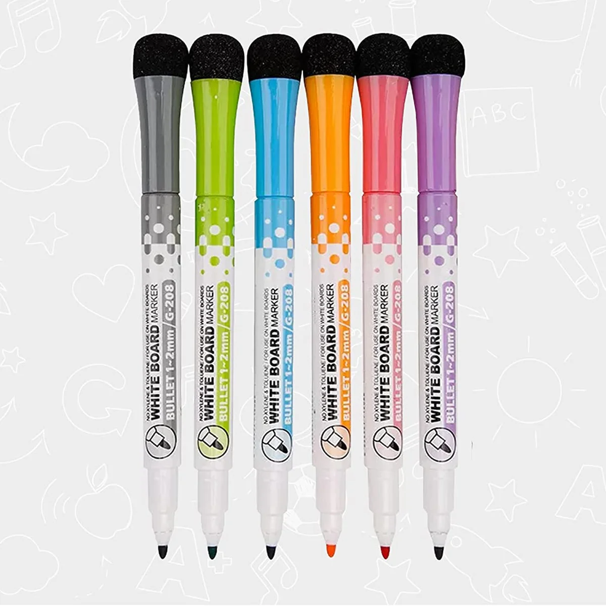 Dry Erase Chore Chart for Kids- 4 Pcs Dry Erase Behavior Charts and 6 Colored Markers with Eraser, Reward Chart
Dry Erase Chore Chart for Kids- 4 Pcs Dry Erase Behavior Charts and 6 Colored Markers with Eraser, Reward Chart