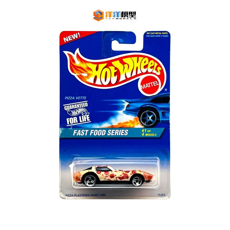 Hot Wheels 1/64 fast food series pizza vette corvette Collection of die cast alloy trolley model ornaments
Hot Wheels 1/64 fast food series pizza vette corvette Collection of die cast alloy trolley model ornaments