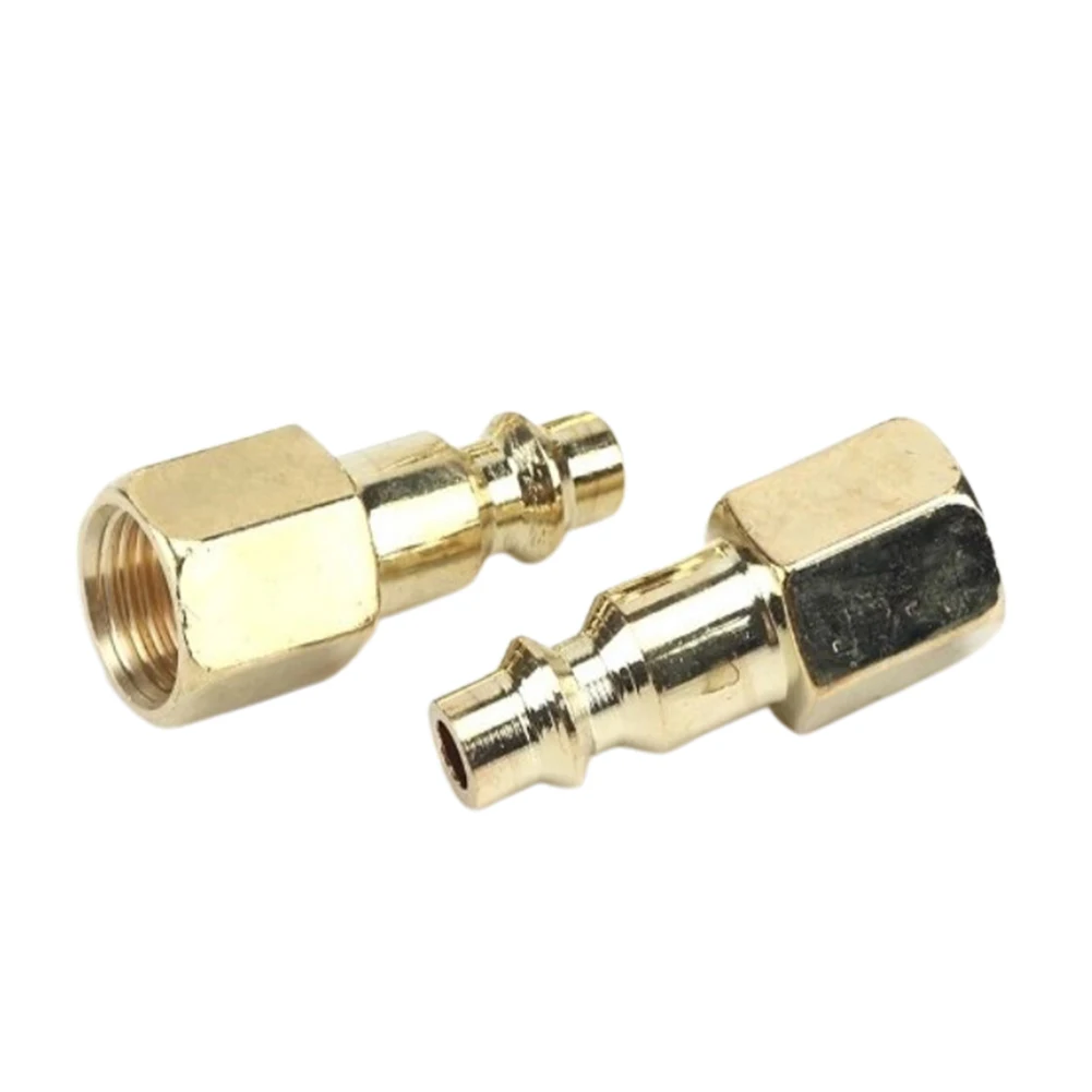 2 Pcs 1/4NPT Air Line Hose Connector Air Compressor Adapter Fittings Pure Copper 6mm Female Thread Quick Release Tool Parts
2 Pcs 1/4NPT Air Line Hose Connector Air Compressor Adapter Fittings Pure Copper 6mm Female Thread Quick Release Tool Parts