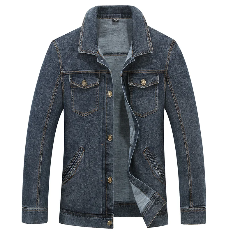 8XL denim men's jacket / casual denim Tops plus fat plus size men's clothing / pure cotton trend single-breasted denim coat man
8XL denim men's jacket / casual denim Tops plus fat plus size men's clothing / pure cotton trend single-breasted denim coat man