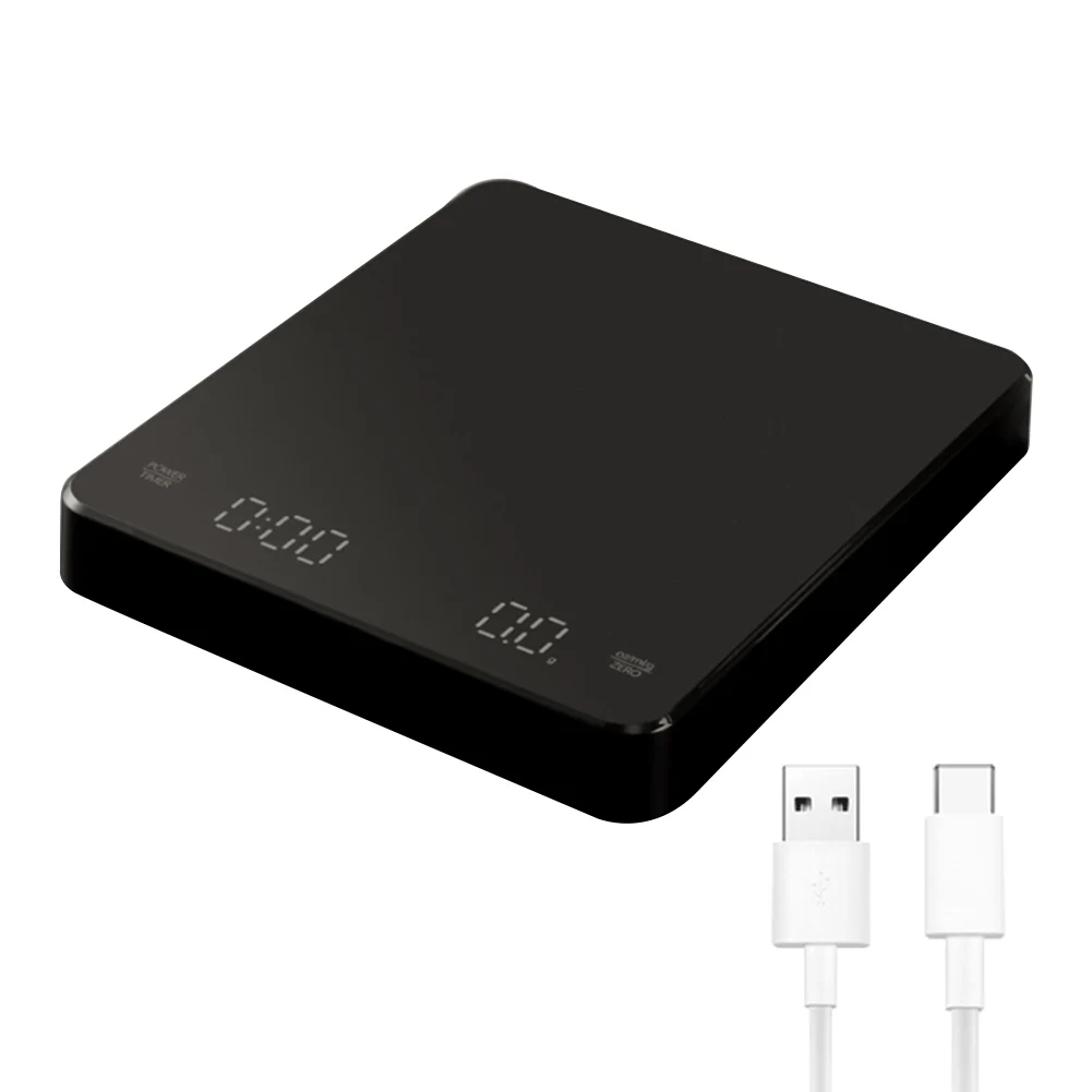 With Timer Cafe Cooking Bar Waterproof Coffee Making Baking LED Invisible Screen Digital Kitchen Scale Type C Rechargeable Home
With Timer Cafe Cooking Bar Waterproof Coffee Making Baking LED Invisible Screen Digital Kitchen Scale Type C Rechargeable Home