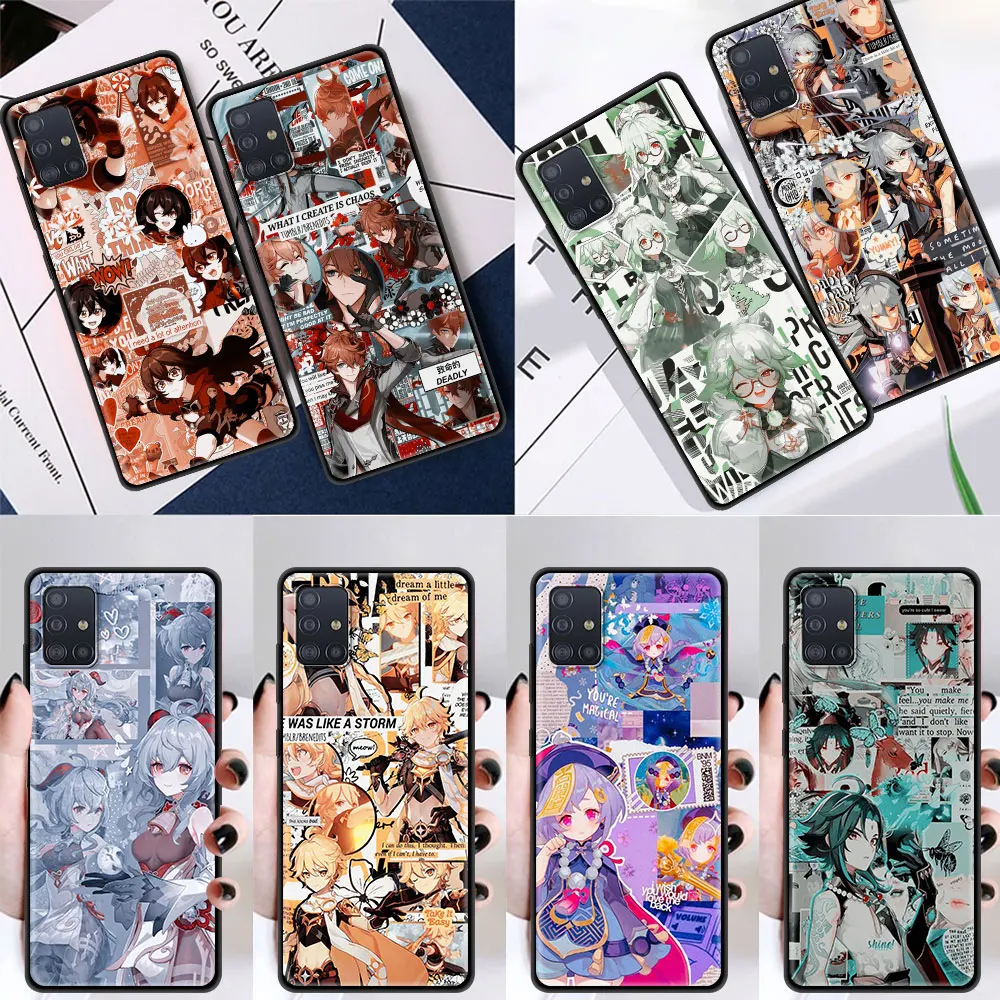 Genshin Impact Anime Soft Case Coque For Samsung Galaxy A51 A12 A52 A50 A21s A71 A32 A31 A32 A02s A72 A70 A10 A30 Cover Funda
Genshin Impact Anime Soft Case Coque For Samsung Galaxy A51 A12 A52 A50 A21s A71 A32 A31 A32 A02s A72 A70 A10 A30 Cover Funda