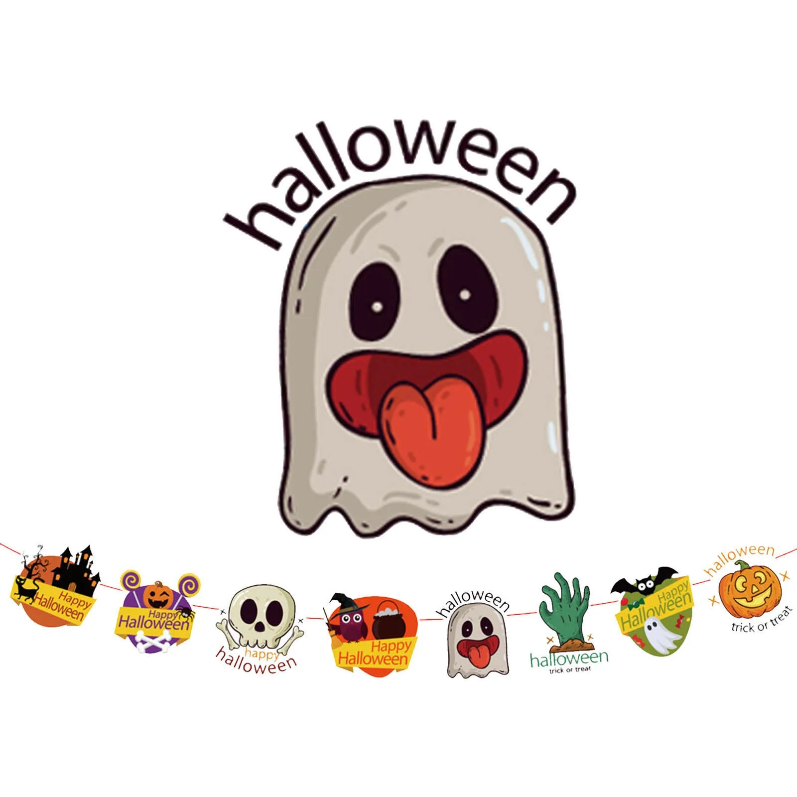 Баннеры на Хэллоуин, тыква, паук, призрак, голова, Бумажная гирлянда для Хэллоуина, украшение для вечеринки, летучая мышь, Череп, бумажная цеп...
Баннеры на Хэллоуин, тыква, паук, призрак, голова, Бумажная гирлянда для Хэллоуина, украшение для вечеринки, летучая мышь, Череп, бумажная цеп...