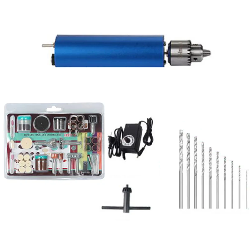 HOT-US Plug,For 385 Power Blue Aluminum Shell Electric Grinder With Multifunctional Small Electric Drill Accessories
HOT-US Plug,For 385 Power Blue Aluminum Shell Electric Grinder With Multifunctional Small Electric Drill Accessories