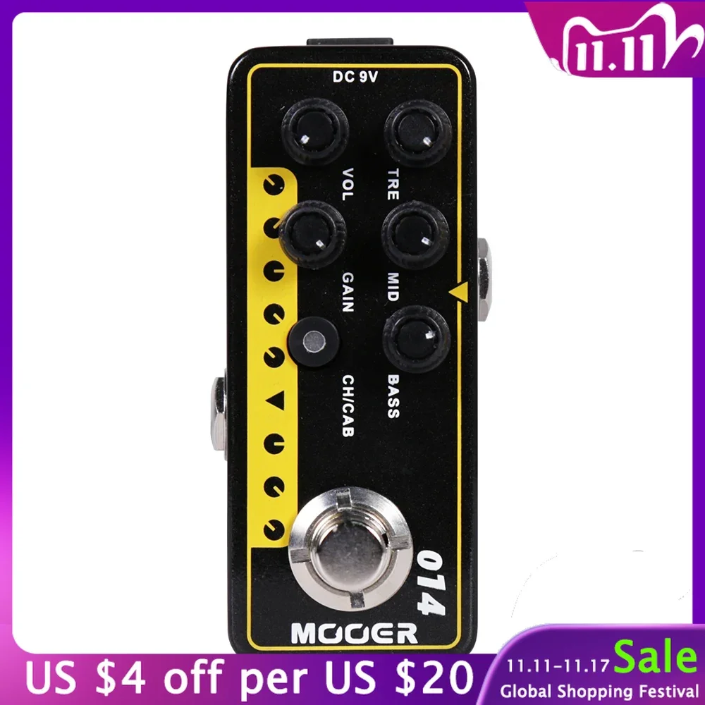 MOOER 014 Taxidea Taxus Guitar Effects Pedal Digital Preamp Multi Electric Guitars Synthesizer Effect Pedal Guitar Accessories
MOOER 014 Taxidea Taxus Guitar Effects Pedal Digital Preamp Multi Electric Guitars Synthesizer Effect Pedal Guitar Accessories