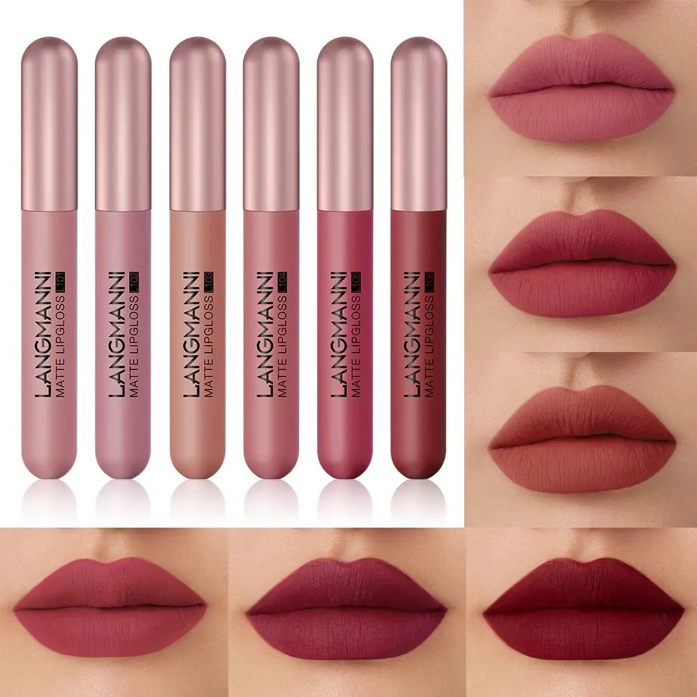 6Pcs/Box Fashion Makeup Cosmetic Long Lasting Velvet Waterproof Lipstick Matte Lipstick Set
6Pcs/Box Fashion Makeup Cosmetic Long Lasting Velvet Waterproof Lipstick Matte Lipstick Set