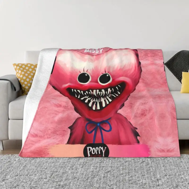Kissy Missy Huggy Wuggy Video Gaming Blanket 3D Print Soft Flannel Fleece Monster Throw Blankets for Travel Bedding Sofa Quilt
Kissy Missy Huggy Wuggy Video Gaming Blanket 3D Print Soft Flannel Fleece Monster Throw Blankets for Travel Bedding Sofa Quilt