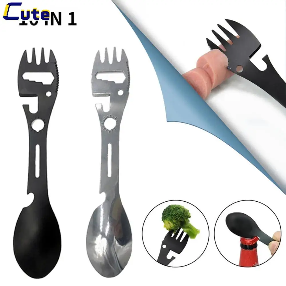 10 в 1, вилка-ложка из нержавеющей стали
10 в 1, вилка-ложка из нержавеющей стали