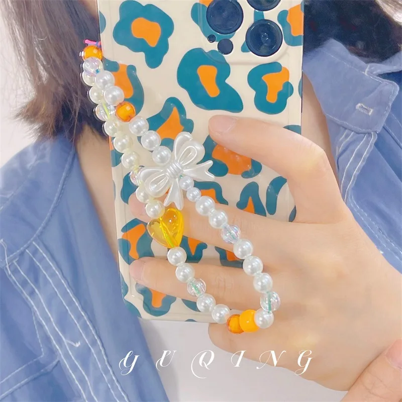 Popular Resin Pearl Bowknot Candy Color Heart Mobile Phone Chain Anti-lost Multiple Styles Available Lanyard Female Of Jewelry
Popular Resin Pearl Bowknot Candy Color Heart Mobile Phone Chain Anti-lost Multiple Styles Available Lanyard Female Of Jewelry