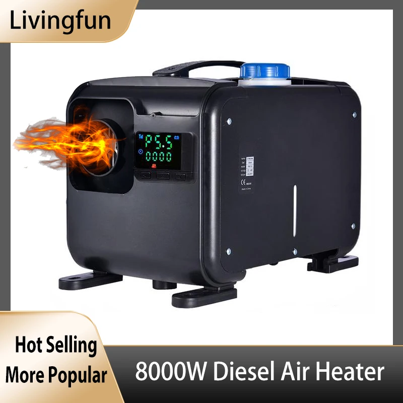 Auxiliary Heater 8000W Diesel Air Heater 12V Car Heater For Trucks Motor-Homes LCD Button Remote Heating For Moto
Auxiliary Heater 8000W Diesel Air Heater 12V Car Heater For Trucks Motor-Homes LCD Button Remote Heating For Moto