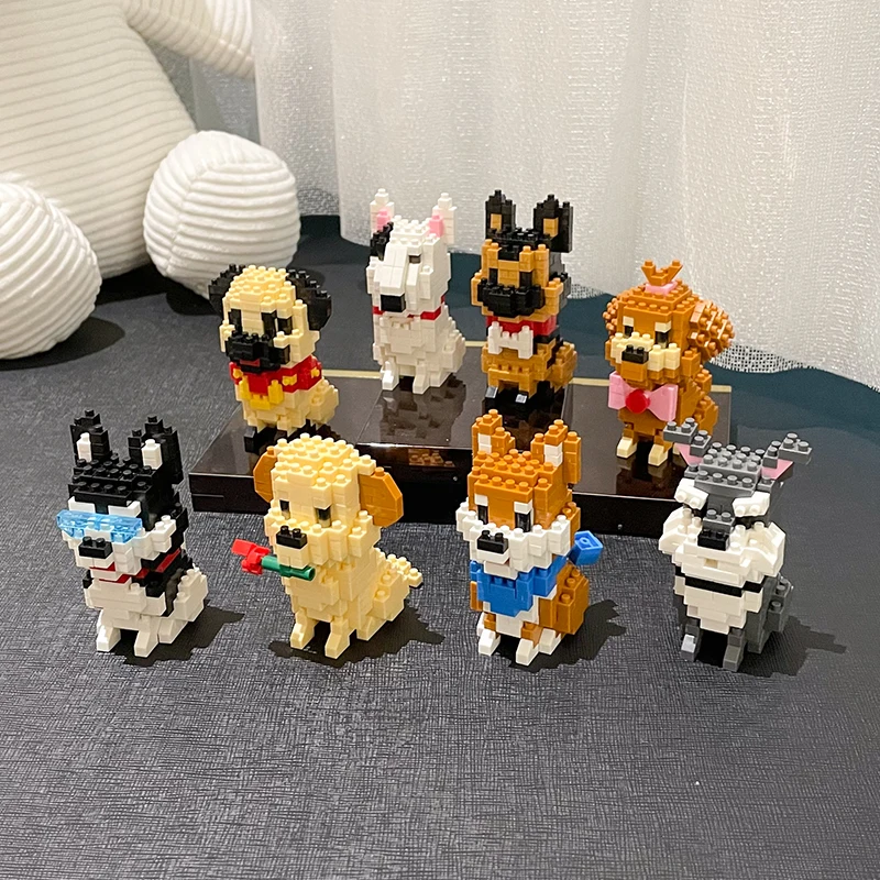 Anime Miniature Small Particles Girls Assembling Building Blocks Practice Hand Children's Educational Toys Adult Puzzle Pet Dog
Anime Miniature Small Particles Girls Assembling Building Blocks Practice Hand Children's Educational Toys Adult Puzzle Pet Dog