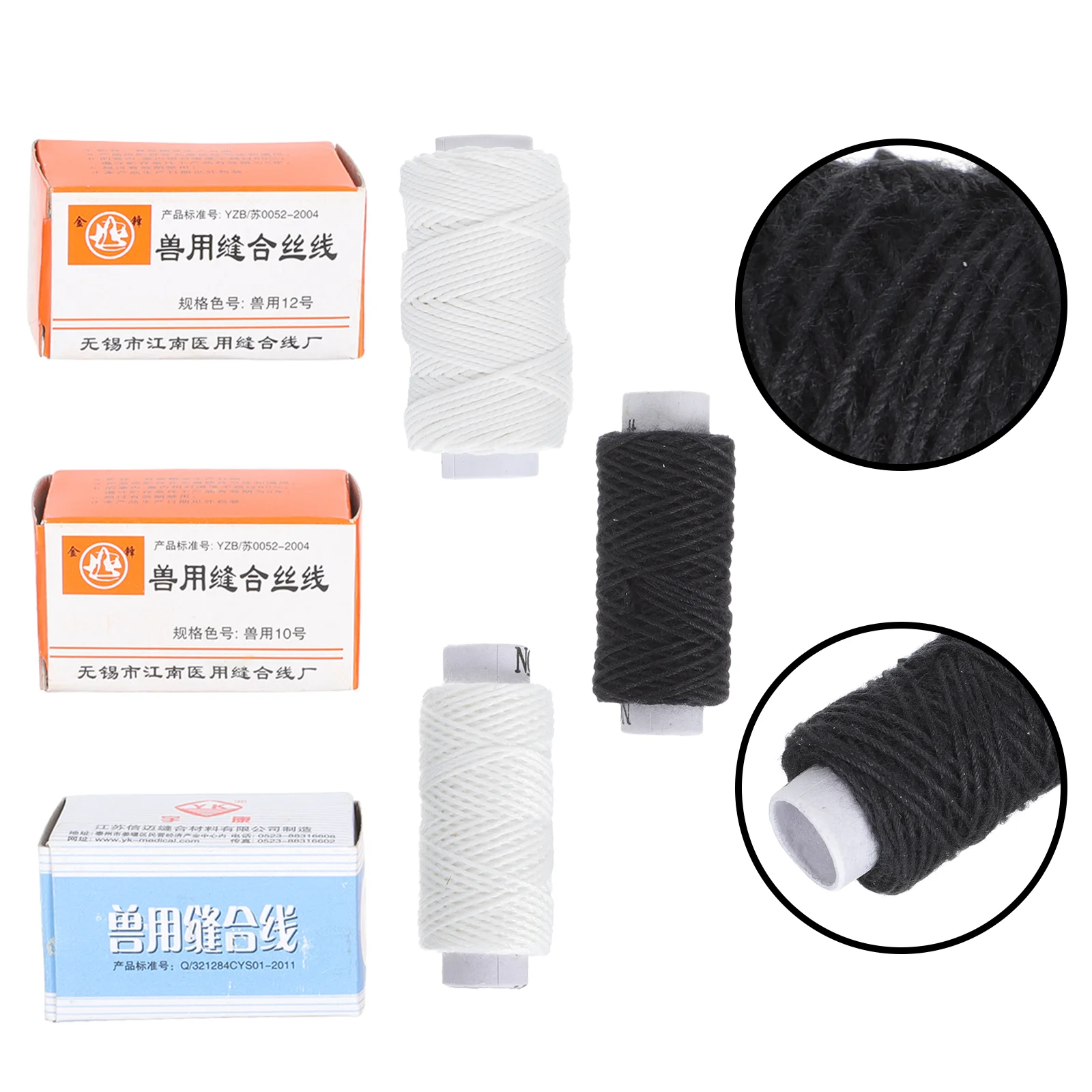 3 шт., нить для швов
3 шт., нить для швов