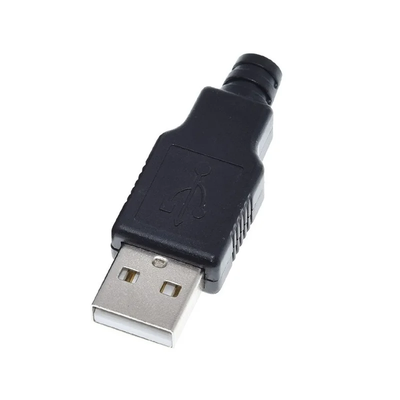 1Set Type A Male USB 4 Pin Plug Socket Connector +Type A Female USB 4 Pin Plug Socket Connector with Black Plastic Cover for DIY
1Set Type A Male USB 4 Pin Plug Socket Connector +Type A Female USB 4 Pin Plug Socket Connector with Black Plastic Cover for DIY