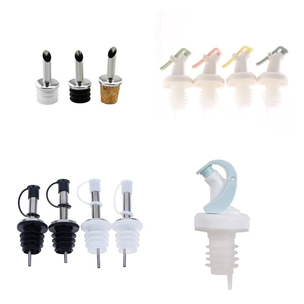 1pc Oil Bottle Spout Pourer Mouth Stopper Oil Pourer Bottle Stopper Cork Plug Wine Olive Pourer Dispenser Red Wine Pourer Tool
1pc Oil Bottle Spout Pourer Mouth Stopper Oil Pourer Bottle Stopper Cork Plug Wine Olive Pourer Dispenser Red Wine Pourer Tool