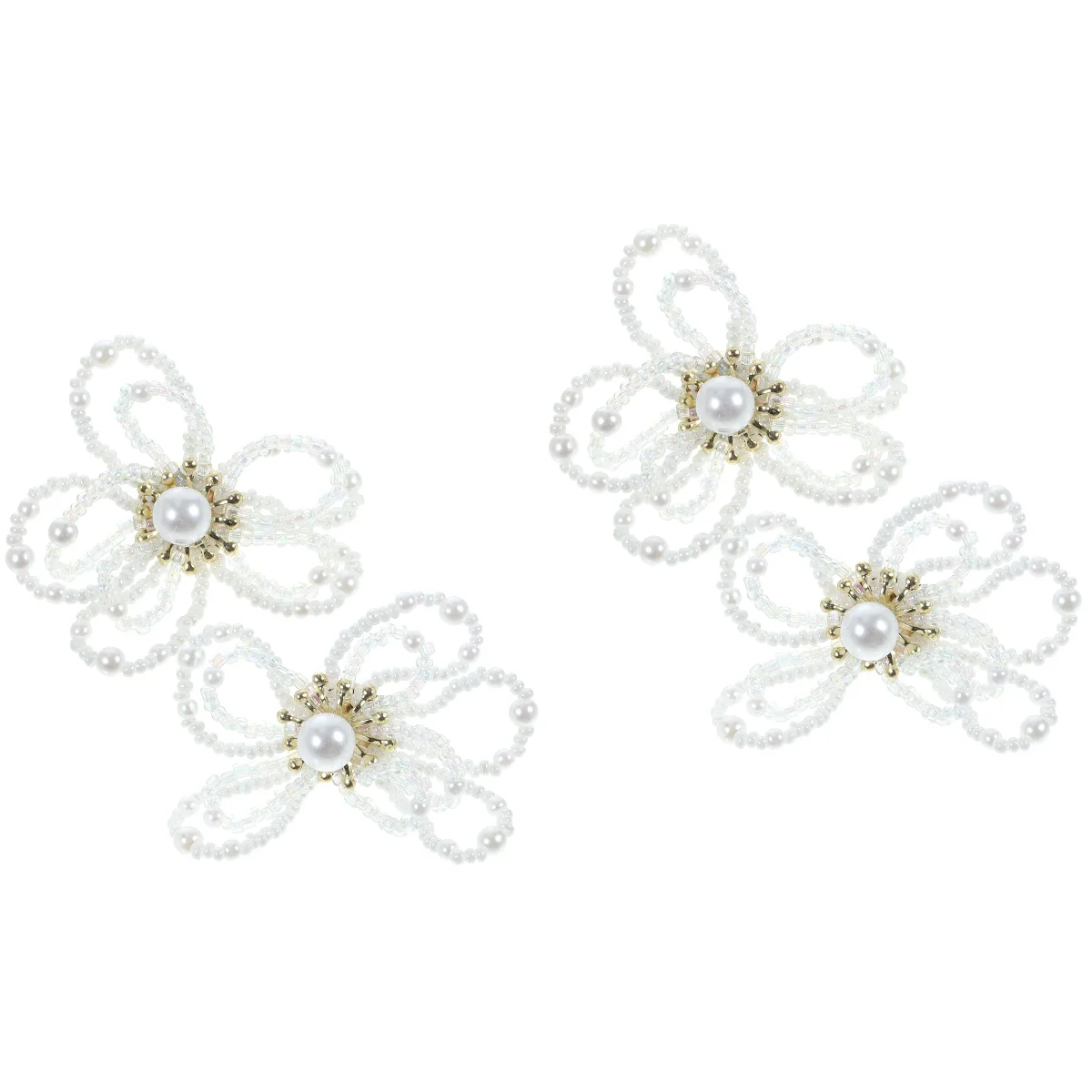 2 Pairs Pearl Pendant Earrings Studs Crystal 5x4x2.5cm Front Back Flower Women Miss
2 Pairs Pearl Pendant Earrings Studs Crystal 5x4x2.5cm Front Back Flower Women Miss