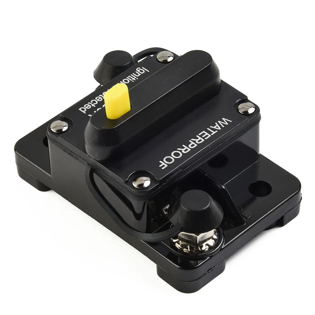 Car Circuit Breaker Fuse Reset 30-300 Amp 12V-48V DC Car Boat Auto Waterproof Manual Reset Switch Quickly Disconnect Circuit Bre
Car Circuit Breaker Fuse Reset 30-300 Amp 12V-48V DC Car Boat Auto Waterproof Manual Reset Switch Quickly Disconnect Circuit Bre
