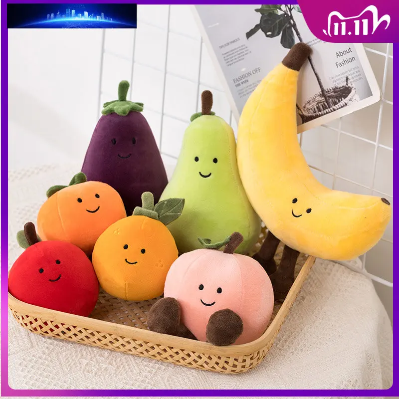 Fruit Peach Plush Super Kawaii Eggplant Banana Pear Toys Stuffed Soft Fruit Dolls Home Party Decor For Kids Birthday Gift
Fruit Peach Plush Super Kawaii Eggplant Banana Pear Toys Stuffed Soft Fruit Dolls Home Party Decor For Kids Birthday Gift