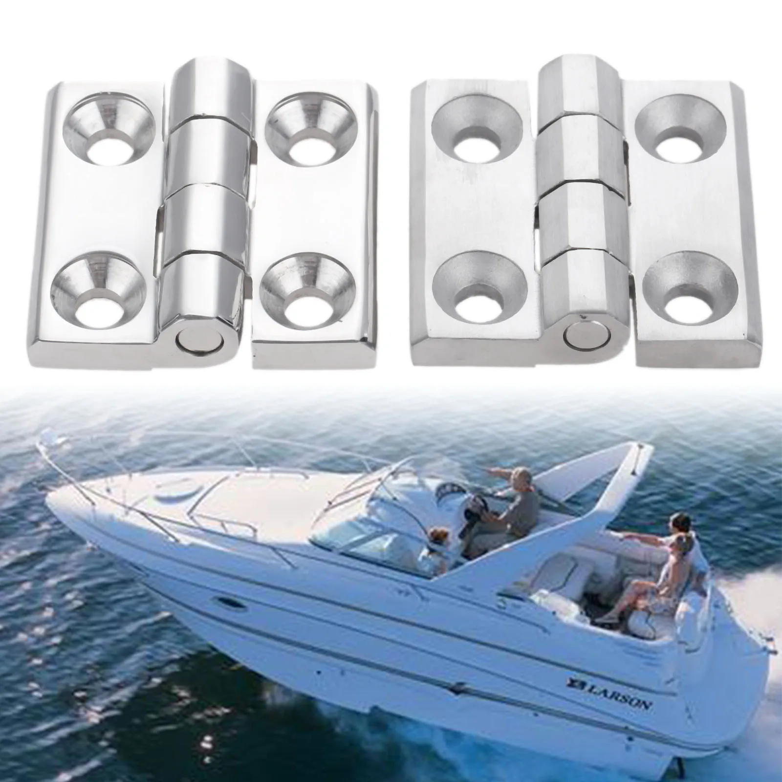 gohantee 1Pc 4 Holes Marine 316 Stainless Steel Heavy Duty Square Door Hinges Universal RV Boats Yachts Accessories 60*60*7.5mm
gohantee 1Pc 4 Holes Marine 316 Stainless Steel Heavy Duty Square Door Hinges Universal RV Boats Yachts Accessories 60*60*7.5mm