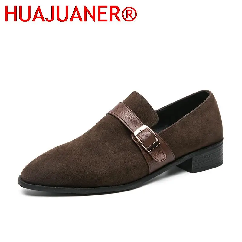 Mens Dress Shoes Fashion Men's Shoes Casual Suede Oxford Shoes For Men Slip-On Loafers Male Monk Strap Footwear Plus Size 38-48
Mens Dress Shoes Fashion Men's Shoes Casual Suede Oxford Shoes For Men Slip-On Loafers Male Monk Strap Footwear Plus Size 38-48