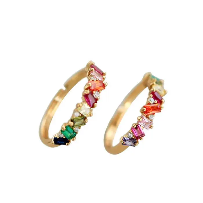 1Pcs Colorful Diamond Lady Ring Fashion Artificial Diamond Inlaid Adjustable Opening Ring Wedding Valentine's Day Party Gift
1Pcs Colorful Diamond Lady Ring Fashion Artificial Diamond Inlaid Adjustable Opening Ring Wedding Valentine's Day Party Gift