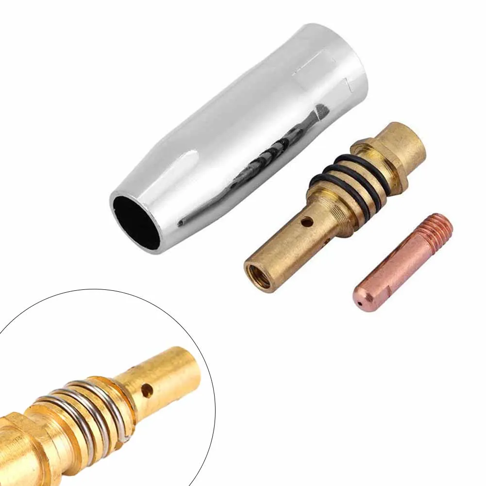 14PC MIG/MAG Welding Torch Power Nozzle M6 0.8 Mm Gas Nozzles 53mm Length For MB14/15 ML 1500 G15 SB 15 Welding Tool Parts
14PC MIG/MAG Welding Torch Power Nozzle M6 0.8 Mm Gas Nozzles 53mm Length For MB14/15 ML 1500 G15 SB 15 Welding Tool Parts