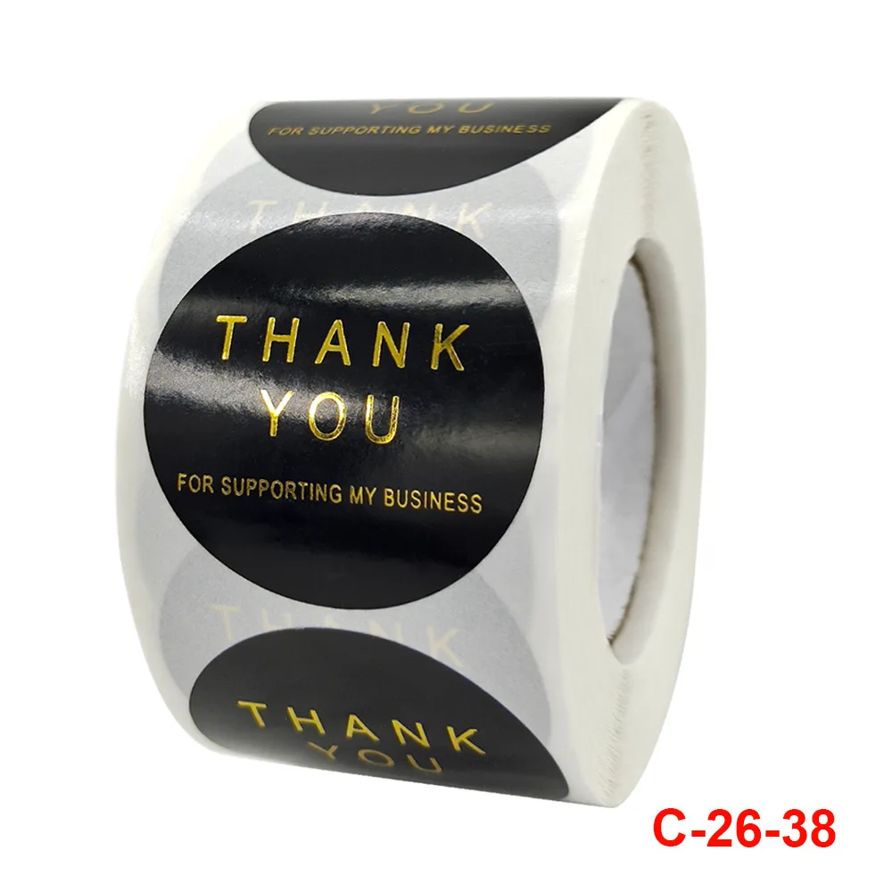 Thank you sticker 1.5 inch gilding thank you for your support Thank you sticker gilding black sticker
Thank you sticker 1.5 inch gilding thank you for your support Thank you sticker gilding black sticker