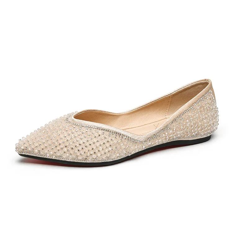 Fashion Flats for Women Single Shoes Elegant Flat Office Lady Shoes Brand Ladies Boat Shoes Pointed toe Big Size 42 A4734
Fashion Flats for Women Single Shoes Elegant Flat Office Lady Shoes Brand Ladies Boat Shoes Pointed toe Big Size 42 A4734
