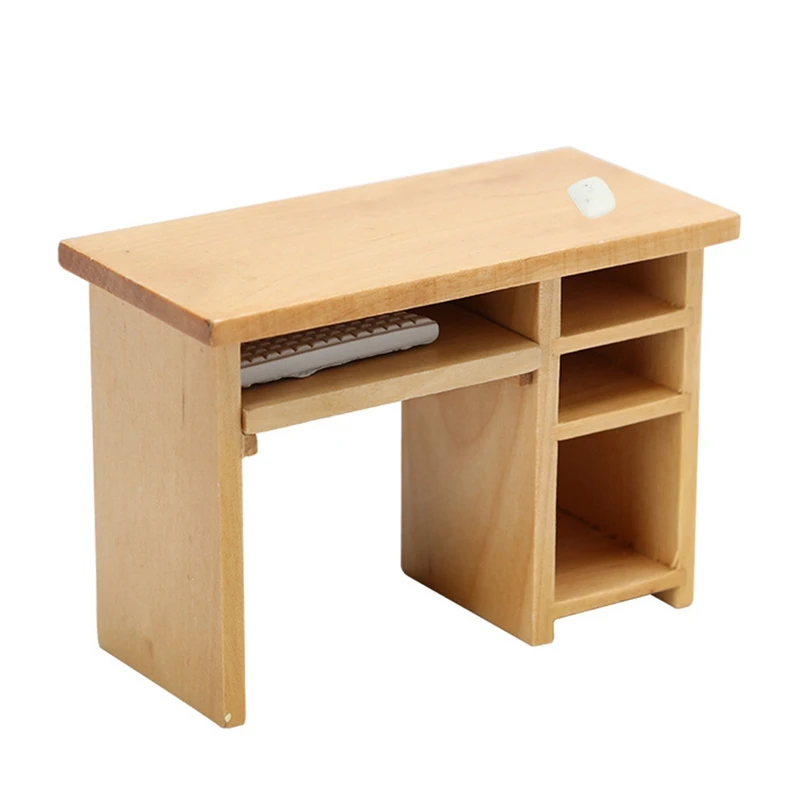 1:12 Miniature Dollhouse Small Computer Desk Furniture Model with Mouse and Keyboard Models Dollhouse Accessories
1:12 Miniature Dollhouse Small Computer Desk Furniture Model with Mouse and Keyboard Models Dollhouse Accessories