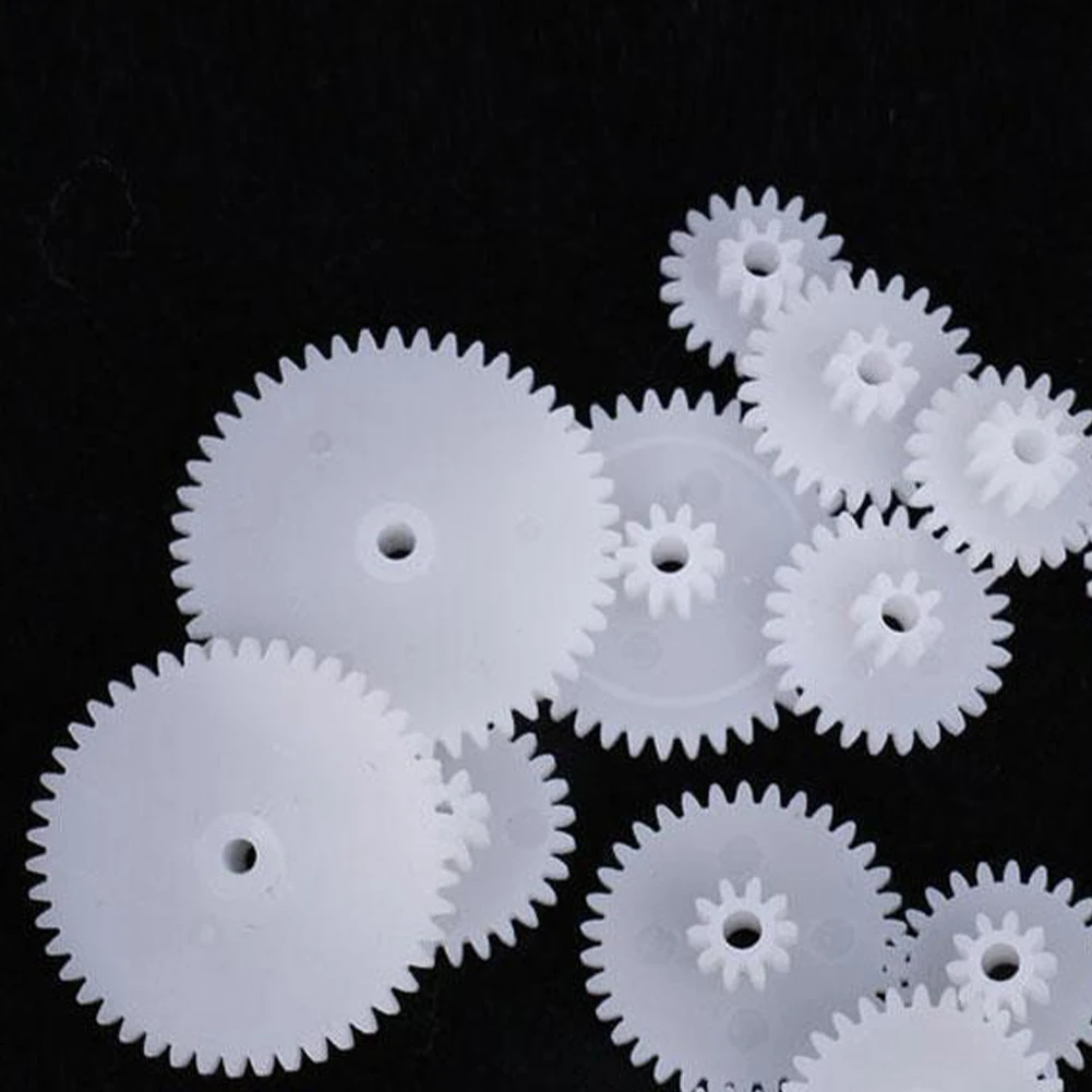 Plastic Gear Set Double Deck Deceleration DIY Transmission Toy Car Model Parts DIY Toy Parts Accessories For Toy Robot
Plastic Gear Set Double Deck Deceleration DIY Transmission Toy Car Model Parts DIY Toy Parts Accessories For Toy Robot