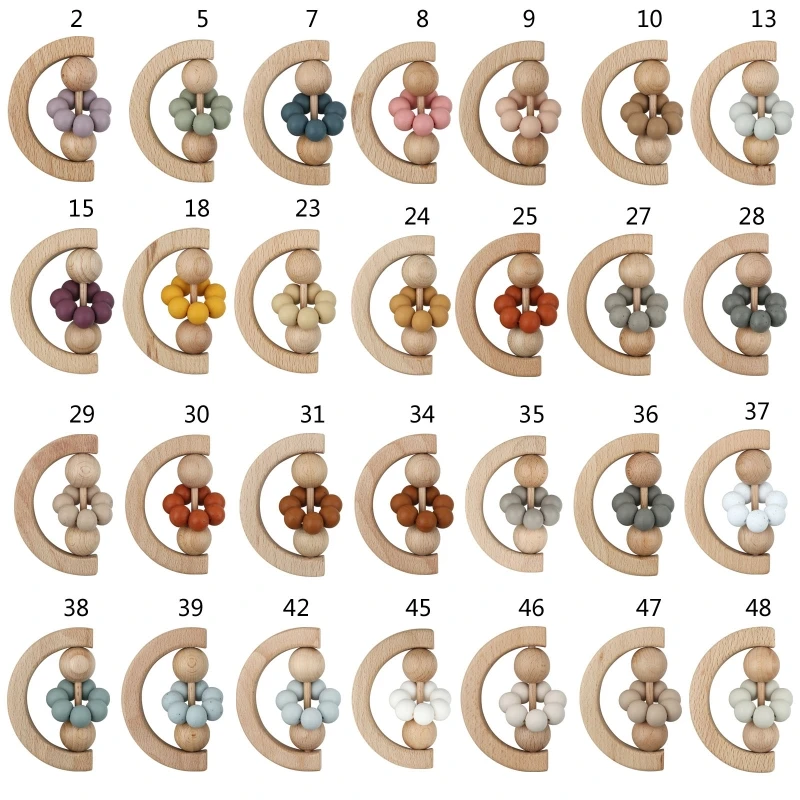 2-in-1 Rattle Bell Handbell Teething Pain Relief Toy for Infant Grab Crib Toy Accessory Musical Teether Baby Chewing Toy 
2-in-1 Rattle Bell Handbell Teething Pain Relief Toy for Infant Grab Crib Toy Accessory Musical Teether Baby Chewing Toy