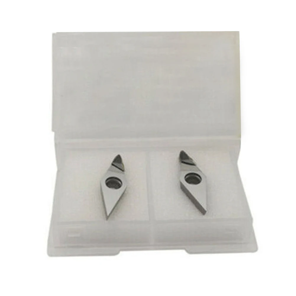 Precision Cutting Tools, 2pc VCGT160408 PCD Blades, Enhanced Wear Resistance, Suitable for Aluminum and Copper
Precision Cutting Tools, 2pc VCGT160408 PCD Blades, Enhanced Wear Resistance, Suitable for Aluminum and Copper