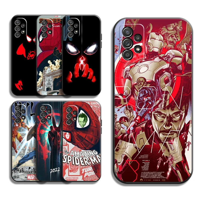 Marvel Spiderman Phone Cases For Samsung Galaxy A51 4G A51 5G A71 4G A71 5G A52 4G A52 5G A72 4G A72 5G Coque Funda Soft TPU
Marvel Spiderman Phone Cases For Samsung Galaxy A51 4G A51 5G A71 4G A71 5G A52 4G A52 5G A72 4G A72 5G Coque Funda Soft TPU