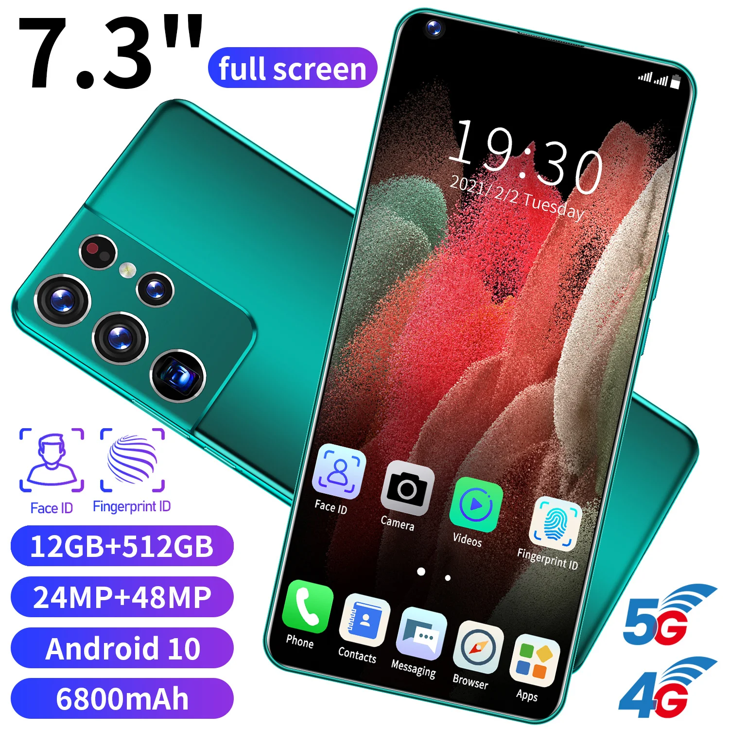 Global Version S21 Ultra Mobile Phones Android Celular 16GB 512GB Smartphones Unlocked 4G 5G Cellphones New Smart Phone
Global Version S21 Ultra Mobile Phones Android Celular 16GB 512GB Smartphones Unlocked 4G 5G Cellphones New Smart Phone