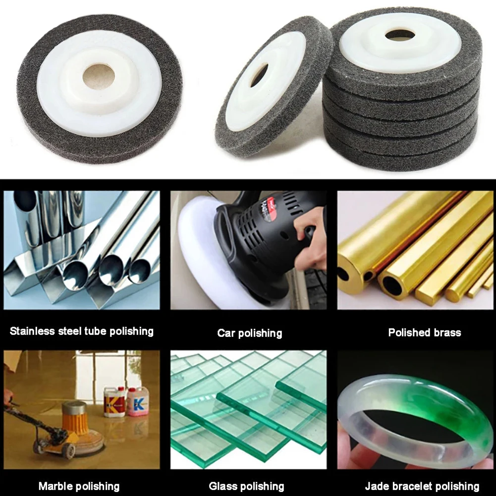 Metal Wood And Plastic Wood And Other Materials Polishing Wheel Nylon Fiber 2 Pcs 5Inch 9P Nylon Disc Polishing
Metal Wood And Plastic Wood And Other Materials Polishing Wheel Nylon Fiber 2 Pcs 5Inch 9P Nylon Disc Polishing