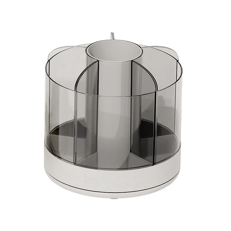 1 шт., настольный органайзер для косметики, вращающийся на 360 градусов держатель для карандашей, для маркеров, кистей, карандашей, белый цвет 
1 шт., настольный органайзер для косметики, вращающийся на 360 градусов держатель для карандашей, для маркеров, кистей, карандашей, белый цвет