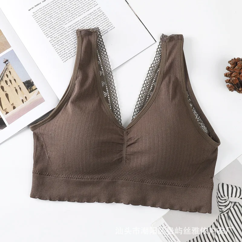 Beauty Back Bra Sexy Lace Straps Lenceria Seamless Bralette Wiereless Girls Cozy Lingerie Push-up Underwear нижнее белье женское 
Beauty Back Bra Sexy Lace Straps Lenceria Seamless Bralette Wiereless Girls Cozy Lingerie Push-up Underwear нижнее белье женское