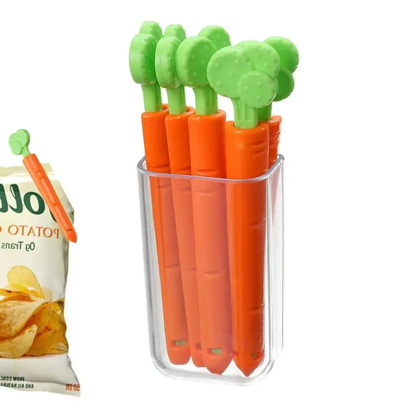 Carrot Sealing Clips Carrot Shape Sealing Clip Storage Case 5pcs Unfinished Snack Bag Sealers With Storage Box Kitchen And Home
Carrot Sealing Clips Carrot Shape Sealing Clip Storage Case 5pcs Unfinished Snack Bag Sealers With Storage Box Kitchen And Home