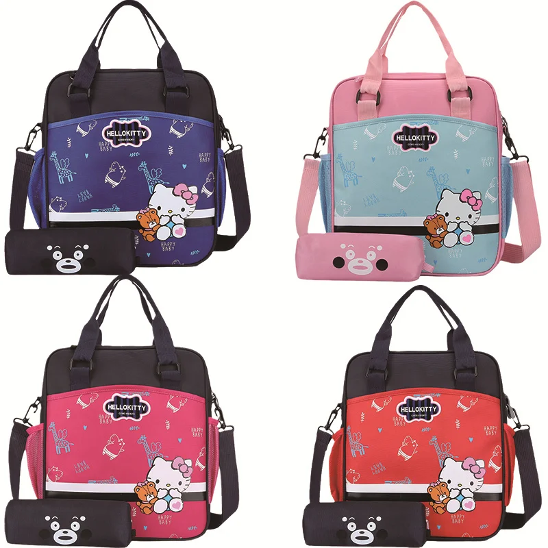 Сумка для макияжа Hello Kitty для учеников, школьпосылка Фель большой вместимости с мультяшным рисунком и диагональю
Сумка для макияжа Hello Kitty для учеников, школьпосылка Фель большой вместимости с мультяшным рисунком и диагональю